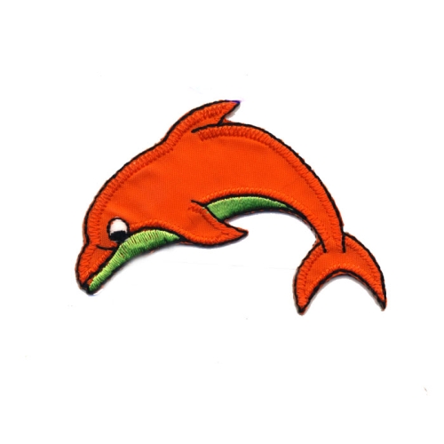 Triigitav Aplikatsioon; Delfiin, 6,5 x 4,5 cm