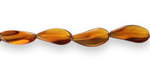 Lopergune keskelt pikuti läbistatud auguga 25x12mm klaashelmes 