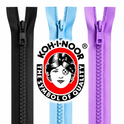 Muovihammas-vetoketjut Koh-I-Noor