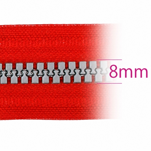 8mm Muovivetoketjut