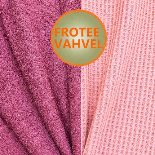 Frotee- ja vohvelikankaat