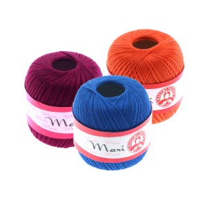 Cotton Crochet Thread Maxi, Madame Tricote, Ne 10/3, Nm 17/3
