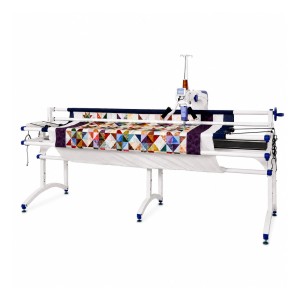 Long arm quilting machine Juki J-350QVP Miyabi set with motor and software Quilters Creative Touch 4