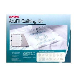 Konekirjontakehys Janome Elna ASQ22 + Janome AcuFil Quilting Kit 862412005 