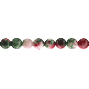 Ümarad naturaalsest jadeiidist helmed, 8mm