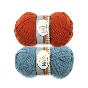 Пряжа с содержанием шерсти Superlambs 25, Nako, 100 g = 200 m