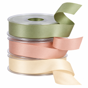 Double-Sided Matte Satin Ribbon 25 mm, 3809M
