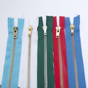 Metallist tõmblukkude pakkumiskomplekt 5tk./komplektis, pikkusega 15cm-16cm
